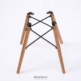 LA BELLA 2 SET WHITE RETRO DINING CAFE CHAIR DSW PP