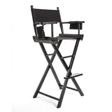 LA BELLA BLACK FOLDING TALL CHAIR DARK HUMOR MOVIE DIRECTOR