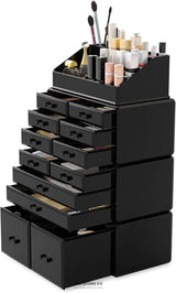 MAKEUP COSMETIC ORGANIZER STORAGE WITH 12 DRAWERS DISPLAY