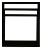 NOBU SOLID MAHOGANY TIMBER TOWEL STAND (BLACK)