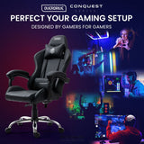 OVERDRIVE CONQUEST SERIES RECLINING GAMING ERGONOMIC OFFICE
