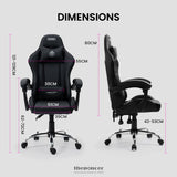 OVERDRIVE CONQUEST SERIES RECLINING GAMING ERGONOMIC OFFICE