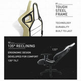OVERDRIVE GAMING CHAIR OFFICE COMPUTER RACING PU LEATHER