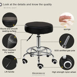 SALON CHAIR BAR SWIVEL STOOL OFFICE ROLLER WHEELS PORTABLE