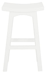 TOKYO SOLID MAHOGANY TIMBER BARSTOOL (WHITE)