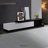 TV CABINET WITH 2 STORAGE DRAWERS WITH HIGH GLOSSY