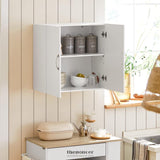 WALL CABINETS STORAGE WHITE