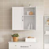 WALL CABINETS STORAGE WHITE