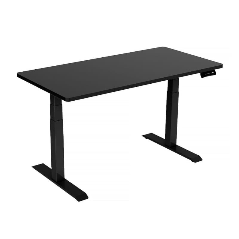 120CM STANDING DESK HEIGHT ADJUSTABLE SIT BLACK STAND