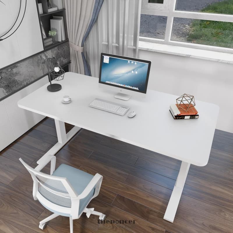 120CM STANDING DESK HEIGHT ADJUSTABLE SIT BLACK STAND