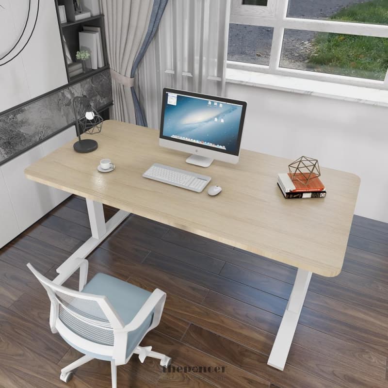 120CM STANDING DESK HEIGHT ADJUSTABLE SIT BLACK STAND