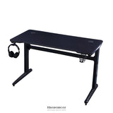 140CM RGB GAMING DESK DESKTOP PC COMPUTER DESKS RACING