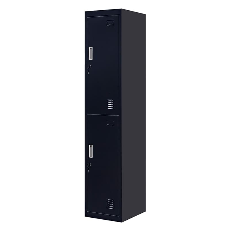 2-DOOR VERTICAL LOCKER FOR OFFICE GYM SHED SCHOOL HOME