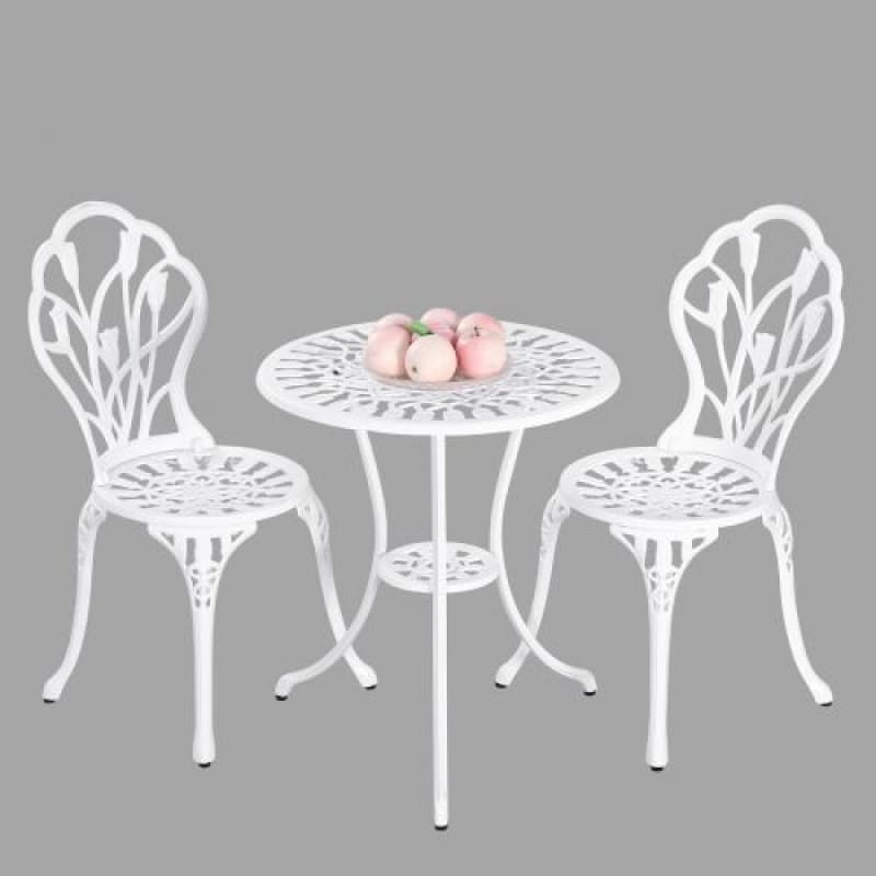 2 SEATER DOMINIQUE CAST ALUMINIUM BISTRO SET