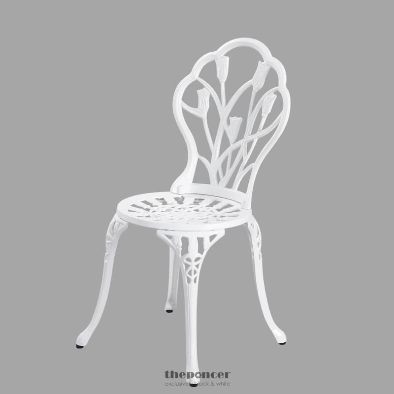 2 SEATER DOMINIQUE CAST ALUMINIUM BISTRO SET