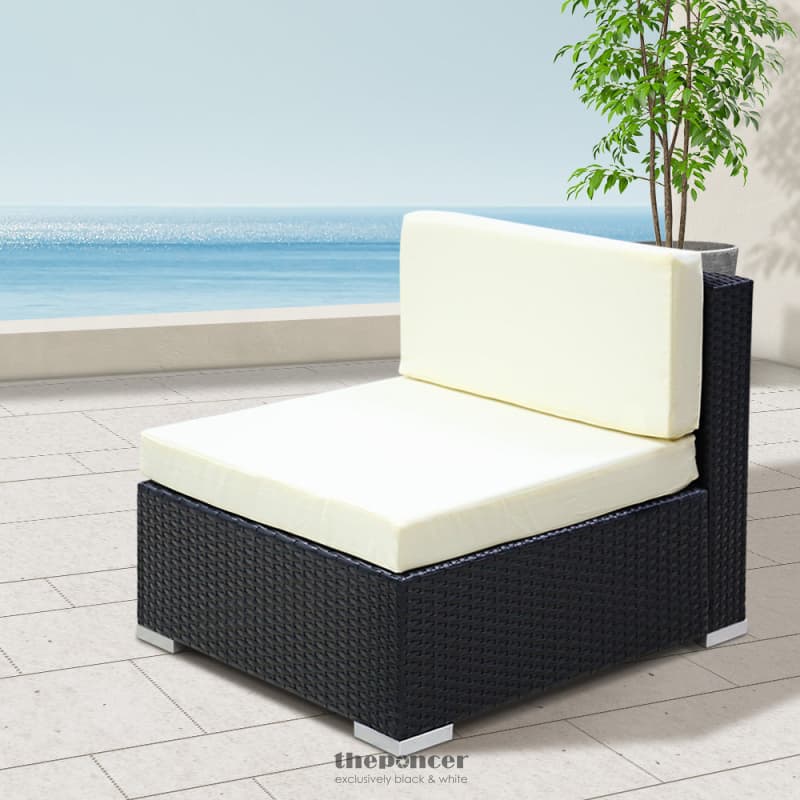 2PC GARDEON OUTDOOR FURNITURE SOFA SET WICKER RATTAN GARDEN