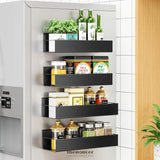 4 PACK MAGNETIC FRIDGE SPICE RACK