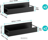 4 PACK MAGNETIC FRIDGE SPICE RACK