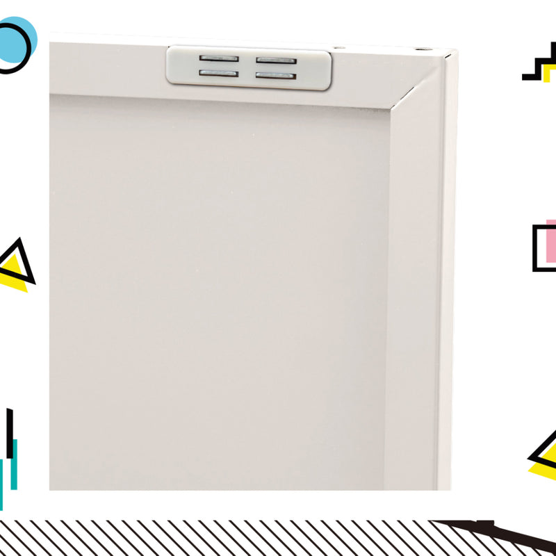 ArtissIn Buffet Sideboard Metal Cabinet - BASE White