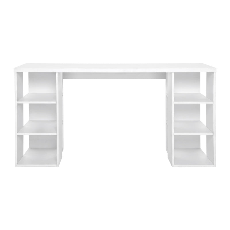 Artiss Computer Desk Bookshelf White 150CM