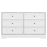 Artiss 6 Chest of Drawers - LEIF White