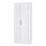 Artiss 2 Door Buffet Sideboard Cupboard Cabinet Pantry White
