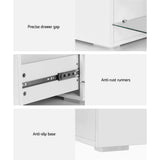 Artiss TV Cabinet Entertainment Unit 180cm Wood White James
