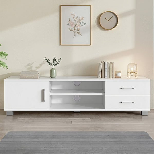 Artiss Entertainment Unit TV Cabinet 120cm White Dylan