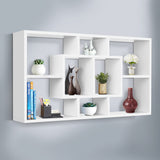 Artiss Floating Wall Shelves Bookshelf White