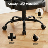Artiss Massage Office Chair Executive Computer Gaming Chairs Black PU Leather
