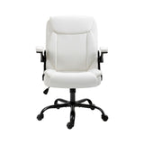Artiss Executive Office Chair Mid Back White