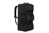 3-in-1 Duffle Bag Messenger Pack Military Tactical Backpack -Black
