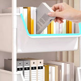 Multi Layer Movable Storage Rack with Wheels | 3-Tier Plastic Organizer Shelf for Kitchen, Bathroom, Living Room | White ABS Storage Unit for Books, Toiletries, Snacks & Toys