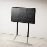 PU Leather Single Bed Headboard Bedhead - Black