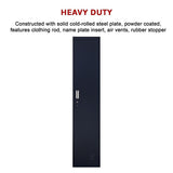 One-Door Office Gym Shed Clothing Locker Cabinet