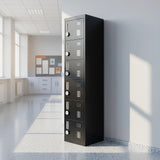 6-Door Locker for Office Gym Shed School Home Storage