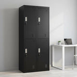Four-Door Office Gym Shed Storage Locker