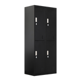 Four-Door Office Gym Shed Storage Locker