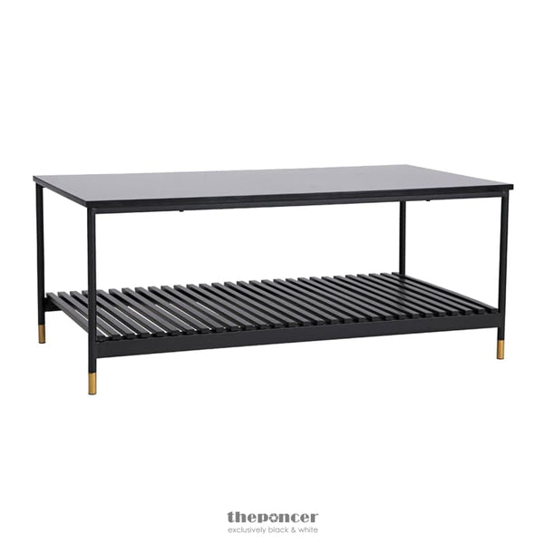 ALCONA COFFEE TABLE IN MATTE BLACK