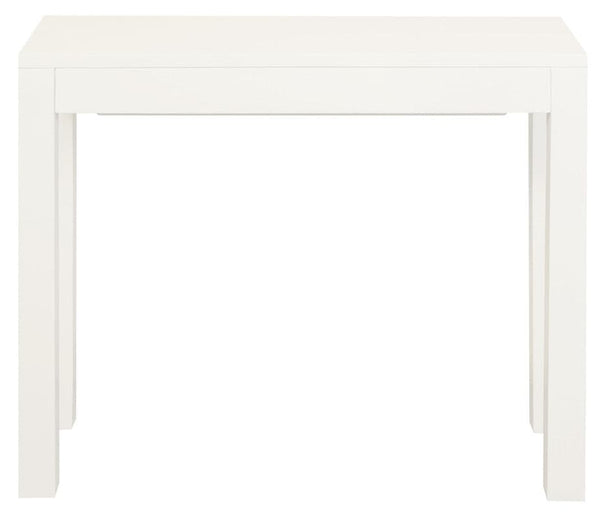 AMSTERDAM 1 DRAWER SOFA TABLE (WHITE)