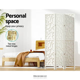 ARTISS 3 PANEL ROOM DIVIDER SCREEN 122X170CM CLOVER WHITE