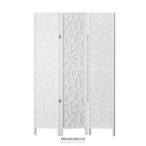 ARTISS 3 PANEL ROOM DIVIDER SCREEN 122X170CM CLOVER WHITE