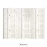 ARTISS 6 PANEL ROOM DIVIDER SCREEN 265X179CM NOVA WHITE