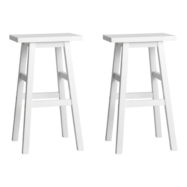 ARTISS BAR STOOLS KITCHEN COUNTER STOOLS WOODEN CHAIRS