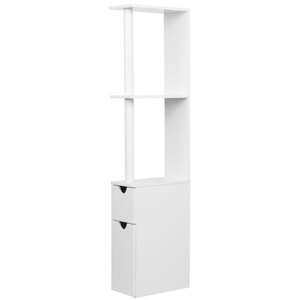 ARTISS BATHROOM CABINET STORAGE 118CM SHELF WHITE