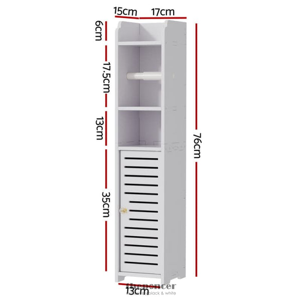 ARTISS BATHROOM CABINET TOILET ROLL HOLDER TISSUE ORGANIZER