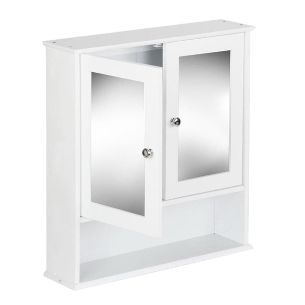 ARTISS BATHROOM MIRROR CABINET STORAGE CUPBOARD