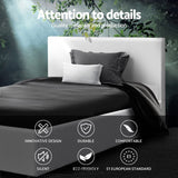 ARTISS BED FRAME KING SINGLE SIZE WHITE NEO