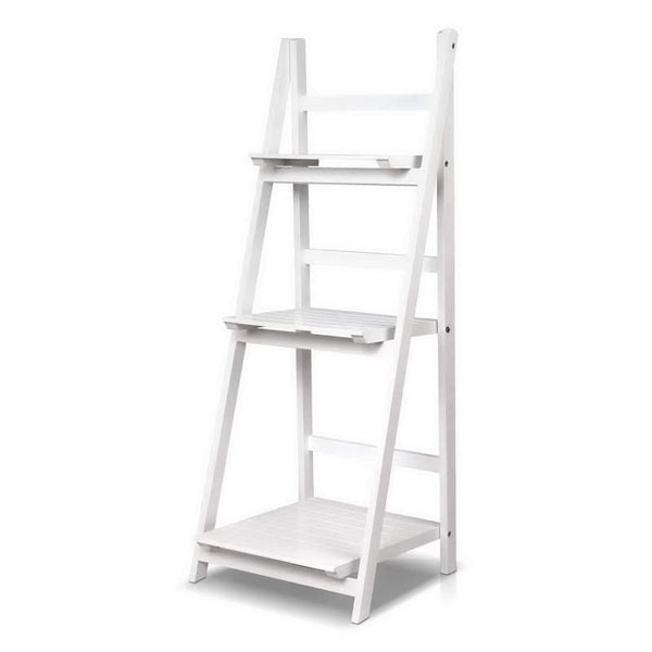 ARTISS BOOKSHELF CORNER SHELF 3 TIERS - ZANE WHITE