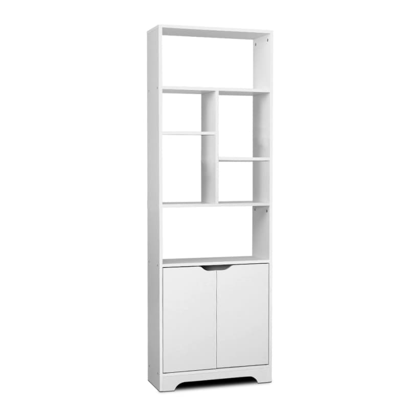 ARTISS BOOKSHELF WITH CABINET - GINA WHITE